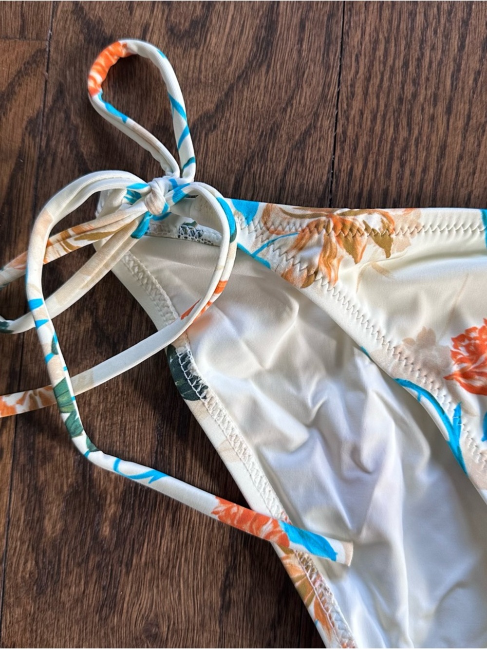 Solid & Striped Iris Bikini Set, in Brule Multi Floral, NWT - Picture 8 of 14